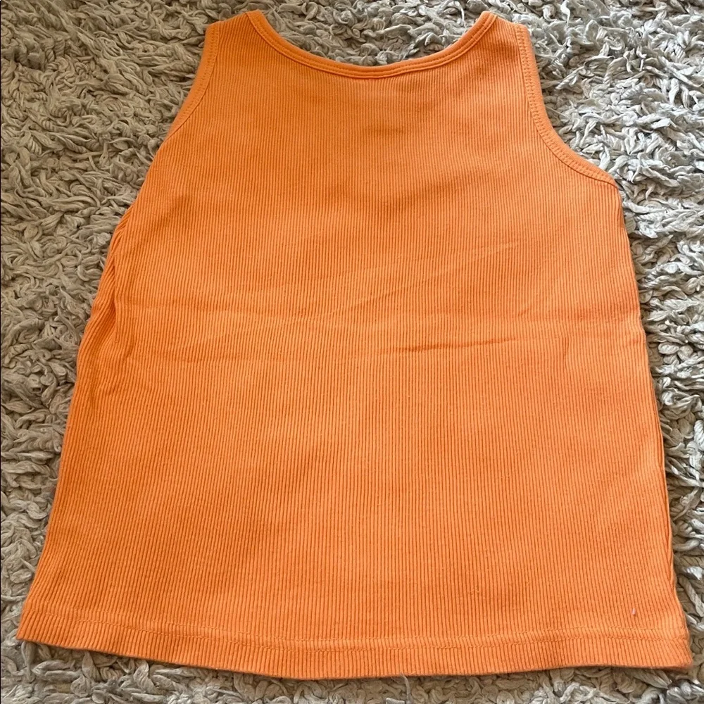 2006 Gymboree “Fiesta Del Sol” Orange Sequin Tank Top, Size 6